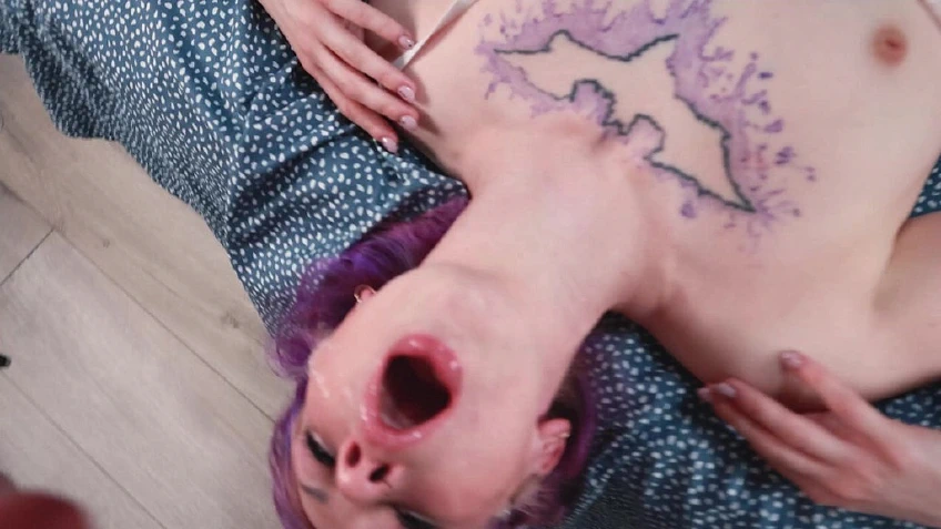 Sloppy Deepthroat & Big Dripping Creampie In Reverse Cowgirl